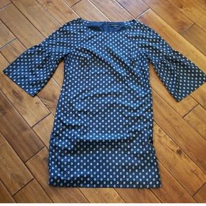 Banana Republic Blue Paisley Dress Medium